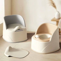 Child Potty Training Seat Splash Guard Infant Urinal Pot Anti-Tip Design