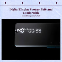 Digital Display Shower System, Temp Control, High Pressure