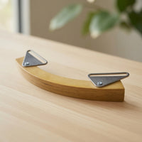 Percussion Wood Block with Brackets Solid Hardwood Mountable Wood Block Low-Profile for Studio