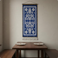 Bohemian Wall Hanging Ethnic Design Boho Tapestry Colorful Print for Guesthouse