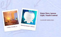 Dimmable water ripple lamp for bedroom