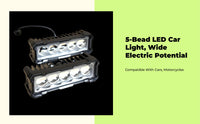 Waterproof LED grille light for off-road