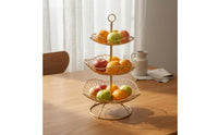 3 Tier Fruit Basket Nordic Design Fruit Bowl Stand Large Capacity