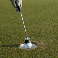Threaded Golf Ball Picker with Suction Cup Portable Golf Ball Retriever with Suction Cup Reusable Accessory Long-Lasting for Putting Practice