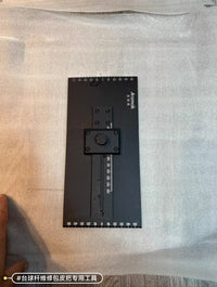 九球杆握把皮料专用裁剪尺  自带中心定位槽 210修杆机维修工具
