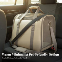 Large Capacity Cat Backpack Breathable Bubble Window Pet Backpack Padded Shoulder Straps for Travelers, Vet Visits, Public Transport, Hiking