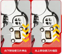 Fifth Generation Wire Stripper with Digital Voltage Detection, Adjustable Roller, for Electricians