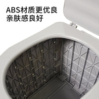 户外车载折叠马桶便捷式自驾游成人儿童露营移动防臭旅行应急厕所