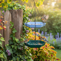 Double-Layer Bird Feeder Weather Resistant Hanging Bird Feeder Waterproof