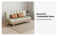 two-purposeUse Fold-expandable Futon Bed Foldable transformable Couch Space-Saving Temporary Bedding Minimalist Design for Apartment Dwellers, Students, Families, Small Spaces, Living Room, Bedroom