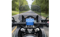 Matte Black Motorcycle Navigation Mount Adapter Universal Motorcycle Mount Adapter Compatible Bracket Sturdy for Motorcycles