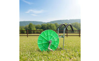 Flat Hose Reel Labor Saving Irrigation Equipment Rustproof for Garden, Gardeners