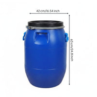 Flanged Drum Thickened Fermentation Drum Leak-Resistant Storage Container for Transport