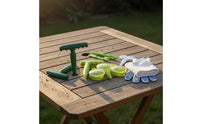 17 Pieces Garden Dibbler and Seeder Set Multi-Functional Seedling Tool Set