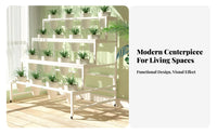 Floor-Standing Multi-Tier Plant Stand Space-Saving Multi-Level Planter Stand Sturdy Construction Flower Rack Stable framework for Gardeners, Homeowners, Apartment Dwellers, Indoor, Living Room, Balcony, Corner