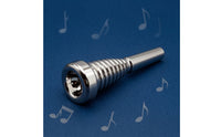 Trumpet Embouchure Piece with Spiral Body Copper Trumpet Embouchure Piece Smooth Shank for Practice