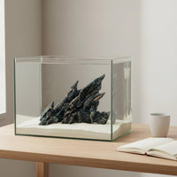Resin Rockery Ornament Realistic Design Stream Aquarium Rockery Low Maintenance