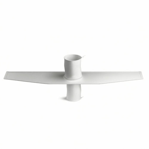 Textile Window Seal with Hose Sleeve Universal Baffle White