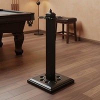 8 Hole Cue Rack Freestanding Heavy Metal Cue Stand Stable Base for Game Room