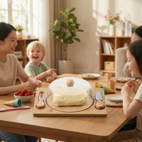 Rectangular Bamboo Butter Dish Countertop Butter Dish with Cover for Breakfast, Fridge Storage