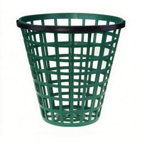 Green Golf Ball Basket Lightweight Lattice Golf Ball Basket Tapered