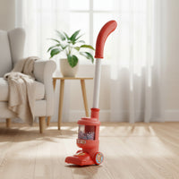Hand-Held Toy Vacuum with Beads Child-Friendly Toy Vacuum Cleaner Interactive Realistic for Toddlers, Playroom