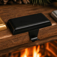 Christmas Stocking Holder Hooks for Fireplace Mantel - Metal Craft Decoration