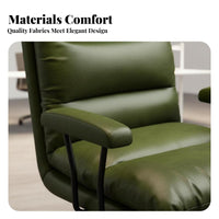Ergonomic Rolling Chair Comfortable pad Computer Seat 360-Degree rotate