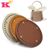 Multi-Size Thickened and Hardened Bag DIY Material Accessories, Round/Oval Leather Woven Crochet Bag Bottom Wholesale