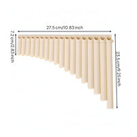 Panpipes with Carrying Bag   with Manual Easy to Play Panpipes for Music Lessons