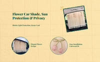 Car window sunshade, sun protection
