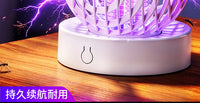 小型强力紫光诱蚊灯灭蚊灯 家用室内充电款静音驱蚊子神器灭蚊灯