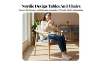 Upholstered Booth and Table Set Nordic Design Cafe Furniture Vintage Design Deep Cushia Singled Seat for Interior Designers
