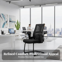 Ergonomic Highspine Mesh Chair Adjustable Height Ergonomic Mesh Chair with Headrest 360-Degree Rotating Effortless Rolling