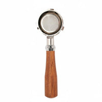 Coffee Machine Handle 58mm Portafilter Detachable Espresso Tool Stainless Steel Head Ergonomic Grip Suitable for Home Brewing Coffee Shop Use