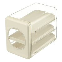 Refrigerator Egg Storage Box with Automatic Rolling Feature