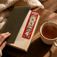 Japanese Style Bobcat Bookmark Set - Unique Boxed Design for Students