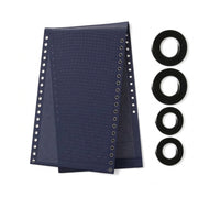 Recliner Textile Panel Folding Lounge Chair Sling with Eyelets Wear-Resistant