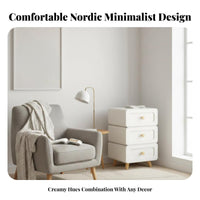 rotating Dining Chair Nordic design Upholstered Armchair Modern Design Ergonomic Backrest for Homeowners, Adults, Study Room