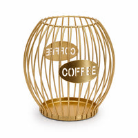 Coffee Capsule Storage Basket Compact Coffee Capsule Holder Long-Lasting