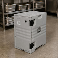 Insulated Food Box Ribbed Interior Insulated Food Carrier Large Capacity Hot Box for Transport