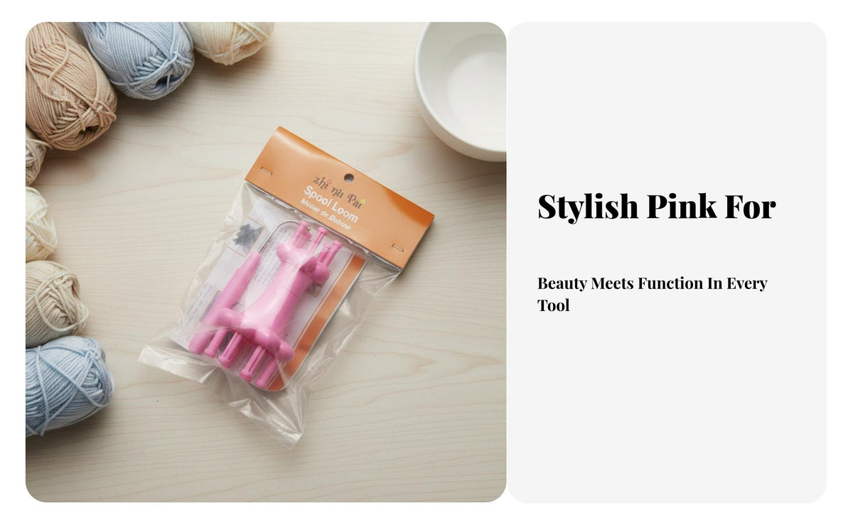Double-Ended Rope Braider DIY Projects Double-Ended Spool Loom Easy to Use Manual Yarn Cord Maker for Beginners, Kids