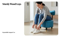 Bow-Back Vanity Stool Rivet Featureing Upholstered Vanity Stool Versatile