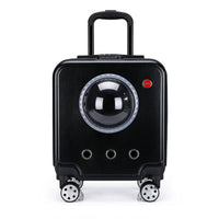 Pet Carrier Suitcase Breathable Wheeled Pet Carrier  Sturdy