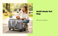 Breathable pet trolley, lightweight