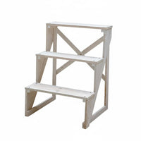 Tiered Ladder Planter Multi-Functional 3-Tier Plant Stand Weather-Resistant