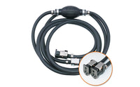 Quick-Connect Marine Fuel Hose Assembly with Primer Bulb Rubber Fuel Line Assembly with Primer Bulb Universal for Boat Owners