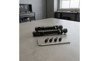 2 Pieces RC Car Drive Shafts Steel Model Car Drive Shaft Black Driveshafts