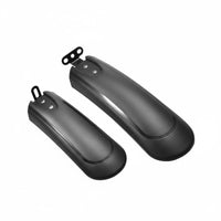 Children's Cycle Front Rear Mudguard Widened and Lengthened Adjustable Bike Splatter Guard Easy to Install
