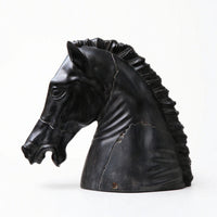 Horse Head Sculpture Sculptural Horse Head Bust Decorative Horsehead Sculpture for Reception Area